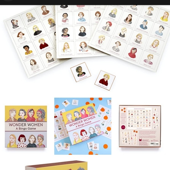 Wonder Women: A Bingo Game BRAND NEW IN BOX Gift Inspiring Around the World - Picture 2 of 7